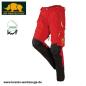 Preview: SIP Schnittschutzhose ReFlex rot