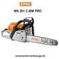 Preview: Stihl Motorsäge MS 261 C-BM  40 cm Schnittlänge