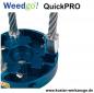 Preview: Weedgo Wildkrautbürste Quick PRO für Freischneider 130 x 25.4/20.0 mm