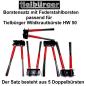 Preview: Borstensatz für Tielbürger Wildkrautbürste HW 50