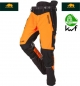 Preview: SIP W-AIR Schnittschutzhose, 1SBW grau-leuchtorange