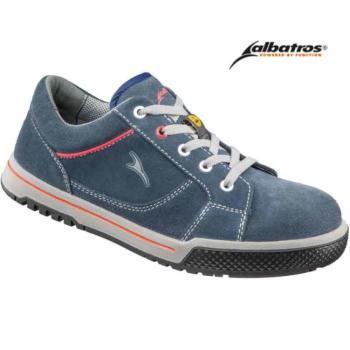 Albatros S1P ESD Sicherheitsschuhe Freestyle Blue Low Sneaker 64.195.0