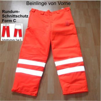 Novotex Rundum Schnittschutz Beinling Form C Kommune Feuerwehr