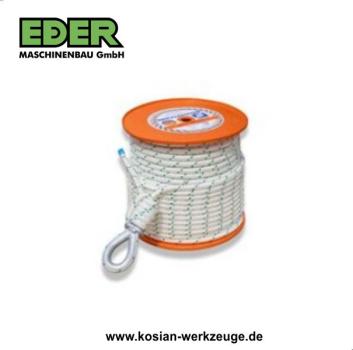 Eder Synthetisches Seil 50 m mit Kausche