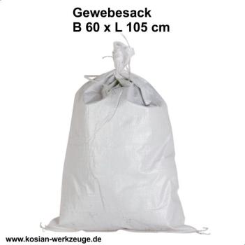 10 Stück Gewebesack 60 x 105 cm, Apfelsack, Kartoffelsack, Holzsack