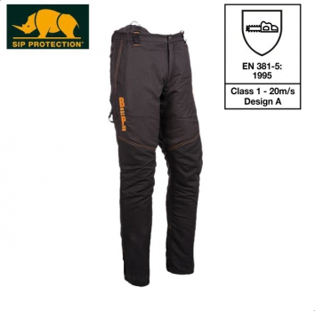 SIP Schnittschutzhose BasePro Kl.1