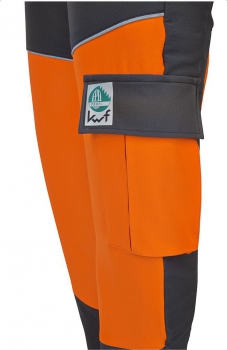 Watex Schnittschutzhose Stretch, Bundhose Forest Jack