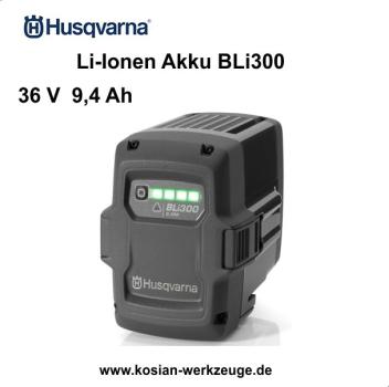 Husqvarna AkkuBli300, Akkusäge, AkkuMotorsäge