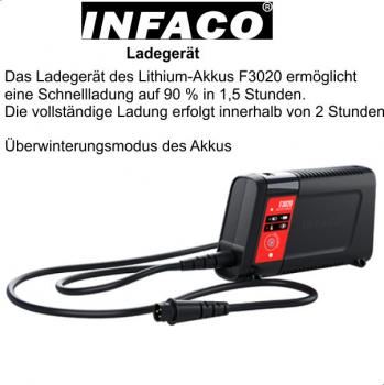 INFACO Akkuschere F3020 komplett-Set