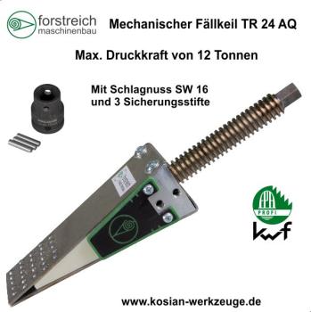 Forstreich mechanischer Fällkeil TR 24 AQ mit Schlagnuss