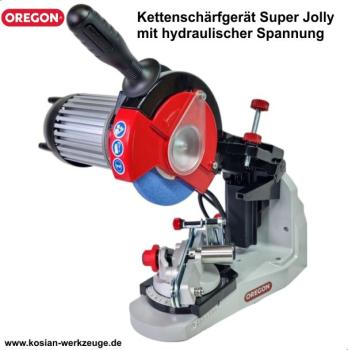 Oregon Kettenschärfgerät Super Jolly mit hydraulischer Spannung Neues Modell 2024
