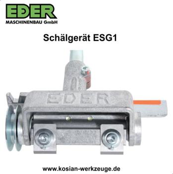 Preview: Eder Kopf-Schälgerät für Keilriemenantrieb ESG1