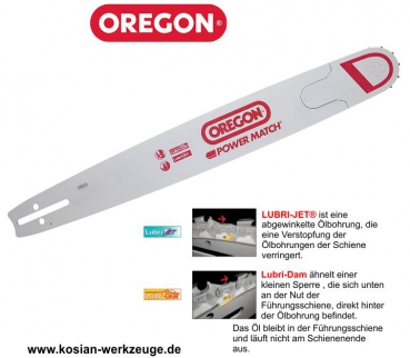 Oregon POWER MATCH Führungsschiene Schwert 3/8" 38 cm 1,5 mm 158RNDD009