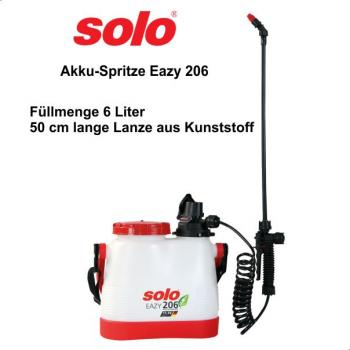 Solo Akku-Spritze Eazy 206  inkl. Akku und Ladegerät