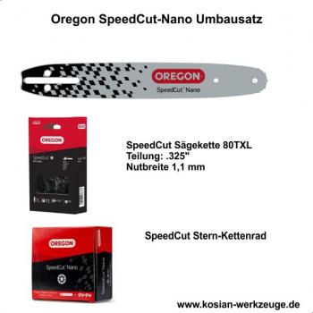 Oregon SpeedCut-Nano Umbausatz 30cm für Stihl MS192, MS192T, MS193, MS193T, MS200, MS200T, MS201, MS201T