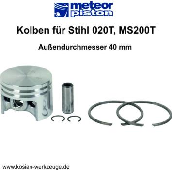 Meteor Kolben für Stihl 020T, MS200T