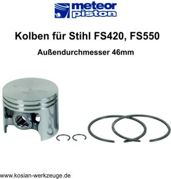 Meteor Kolben für Stihl FS420, FS550