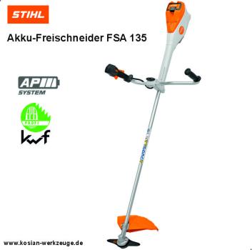 Stihl Akku-Freischneider FSA 135 ohne Akku und Ladegerät