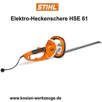 Stihl Elektro-Heckenschere HSE 61 Schnittlänge 50 cm
