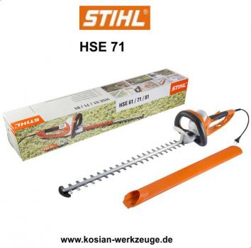 Stihl HSE 71 Elektro-Heckenschere 60 cm