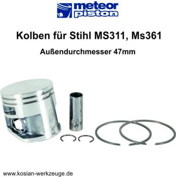 Meteor Kolben für Stihl MS311, MS361