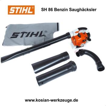 Stihl Benzin Saughäcksler SH 86