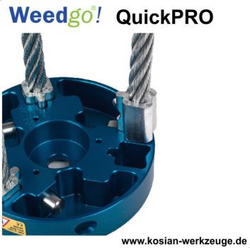 Weedgo Wildkrautbürste Quick PRO für Freischneider 130 x 25.4/20.0 mm