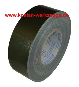 Bundeswehr Panzerband 50mm x 50m oliv Panzertape, Gewebeband, Klebeband