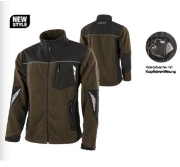 Albatros Fleecejacke Explorer BRN  26.457.0 Softshelljacke