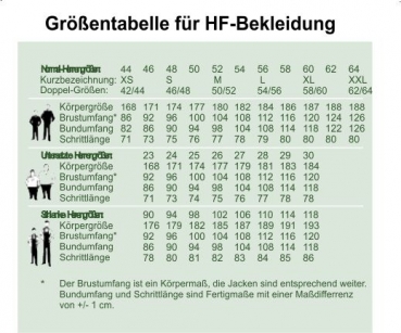 HF Forstjacke Aquastop 20/10, Forstschutzjacke, Regenjacke