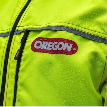 Preview: Oregon Forstjacke Protect Pro rot/gelb