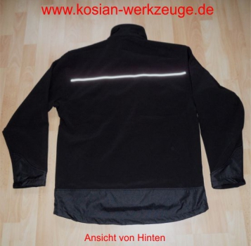 Oyster Softshell-Jacke, schwarz