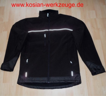 Oyster Softshell-Jacke, schwarz