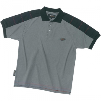 Albatros Funktions Polo-SHIRT mit Cool-Dry Farbe: grau / schwarz