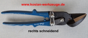 Bessey Erdi Ideal-Schere D17A Blechschere rechtsschneidend