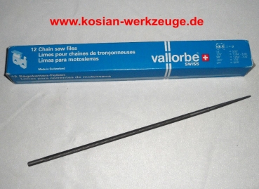 Vallorbe Rundfeile 3,2 mm für Sägeketten
