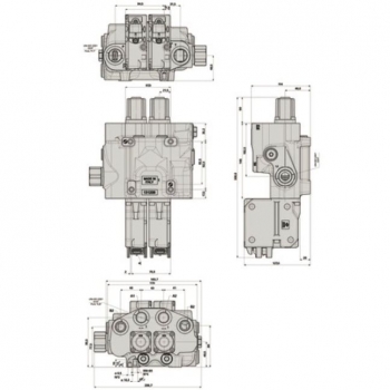 Steuerventil SDM122 OC CAN-bus