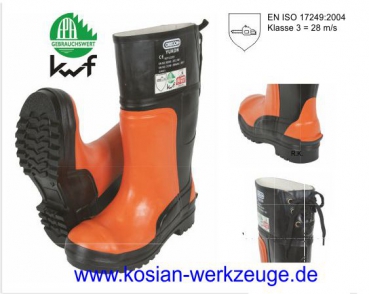 Oregon Schnittschutzstiefel YUKON III Schnittschutzgummistiefel Klasse 3