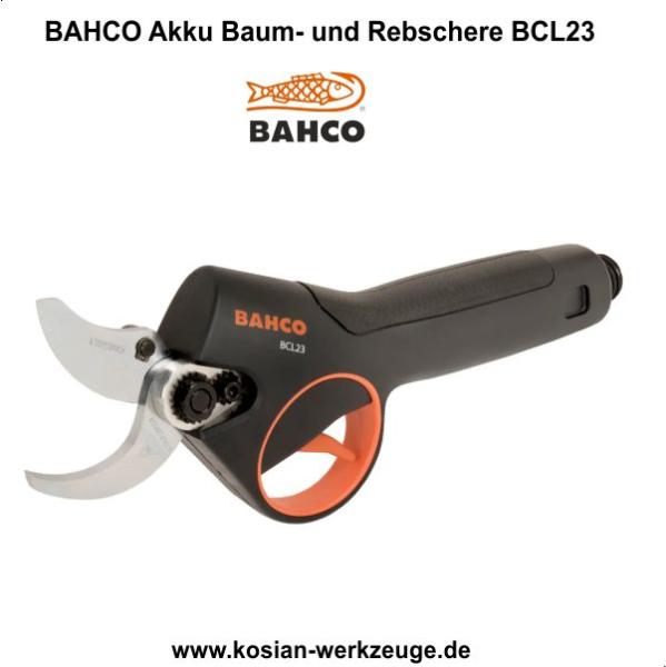 Bahco Akku Baumschere, Rebschere BLC23