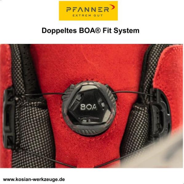 Pfanner Schnittschutzschuh Boa