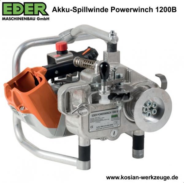 Eder Akku-Powerwinch 1200B Spillwinde