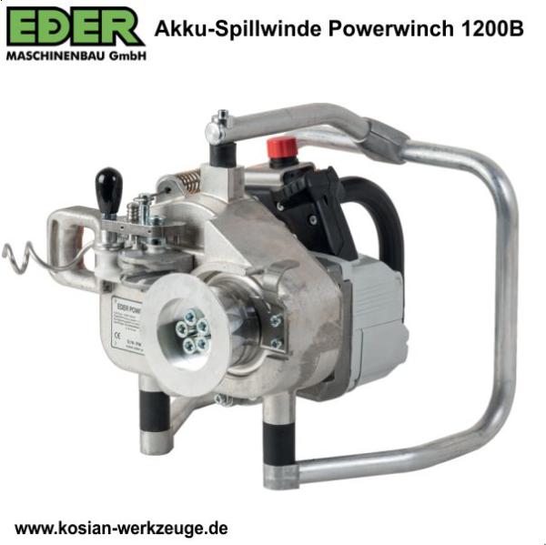 Eder Akku-Powerwinch 1200B Spillwinde