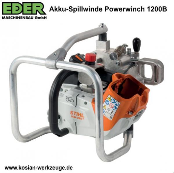 Eder Akku-Powerwinch 1200B Spillwinde