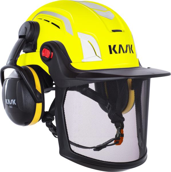 KASK Forsthelm Zenith X Combo gelb