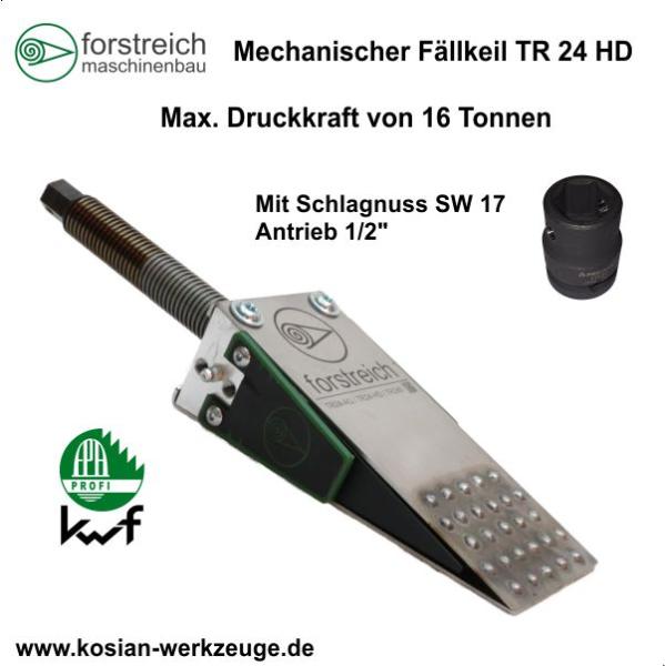 Forstreich mechanischer Fällkeil TR 24 HD mit Schlagnuss SW17