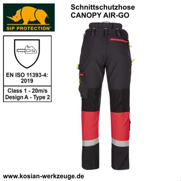 SIP Schnittschutzhose Canopy AIR-GO ideal für Baumkletterer