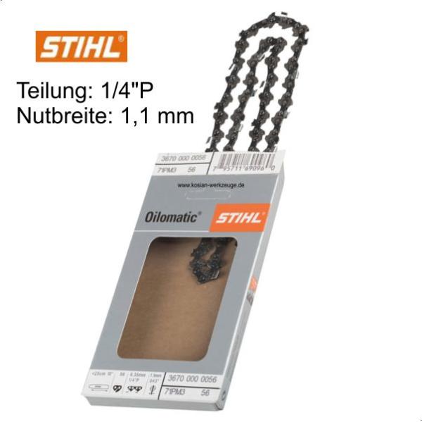 STIHL Kette Picco Micro 3 Länge 30 cm 1/4"P 3670 000 0064