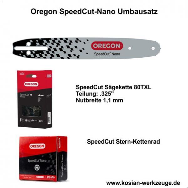 Oregon SpeedCut-Nano Umbausatz 35cm für Stihl MS170, MS171, MS180, MS181