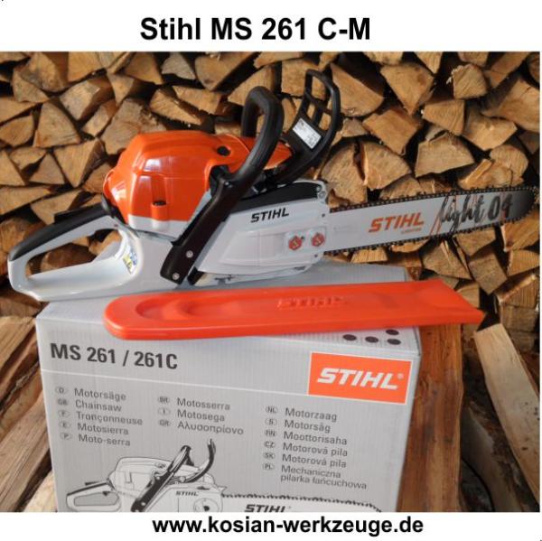 STIHL Benzin-Kettensäge MS 261 C-M 35cm / 23 RS   -  Garten Online Shop & Weber Grill Store