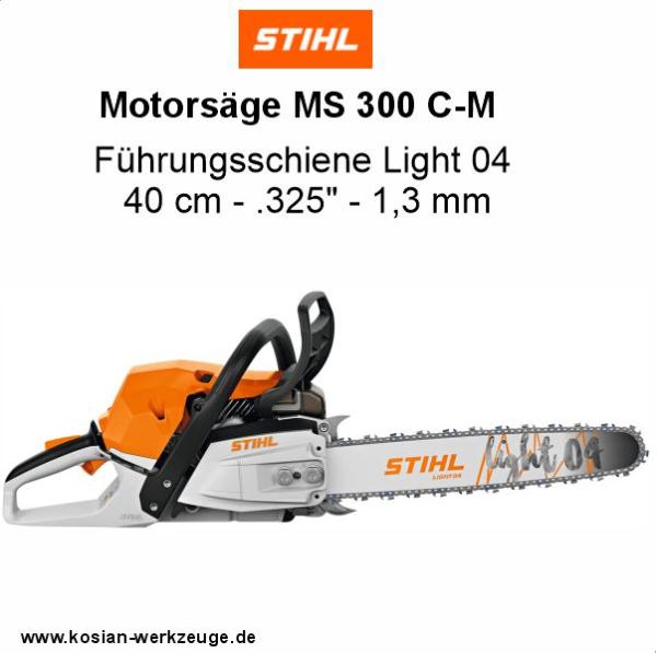 Stihl Motorsäge MS 300 C-M 40 cm